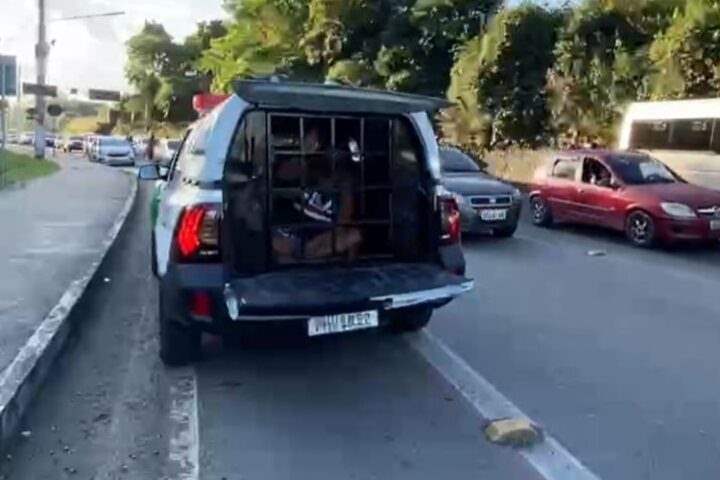 Tarado é espancado após tocar em partes íntimas de motorista de app