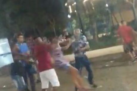 Homem é espancado por usuários de drogas que exigiam dinheiro 