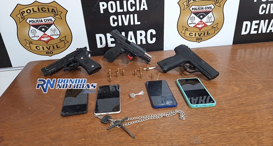 PC prende quadrilha especializada em furtos e roubos na capital 