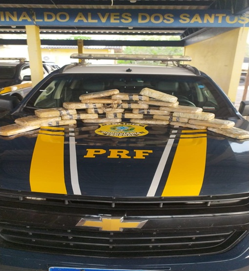 PRF apreende 23,92  kg de Cocaína avaliada em  quase R$ 4,5 Milhões em RO 
