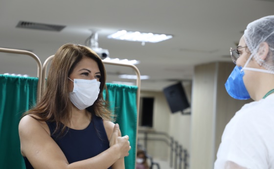 TJRO estimula vacinação e promove campanha interna contra influenza e covid
