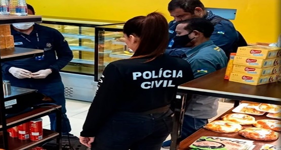 PC, Procon e Vigilância Sanitária interditam padaria no centro da capital 