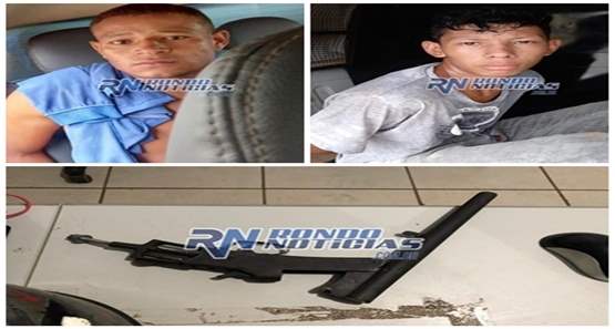 PM age com rapidez e prende executores de haitiano e arma do crime