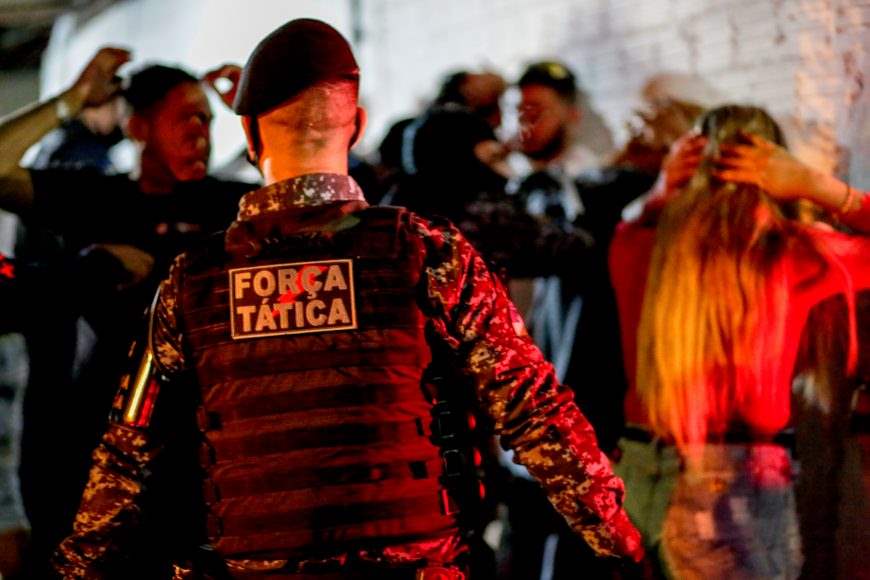 "Operação Consciência" desmancha festa clandestina na zona sul 