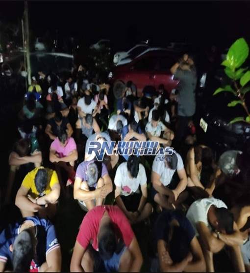 PM flagra festa em chácara com 150 pessoas; evento já estava no segundo dia