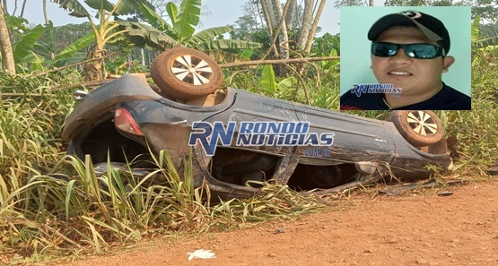 Capotamento na Estrada da Penal resulta na morte de motorista em Porto Velho