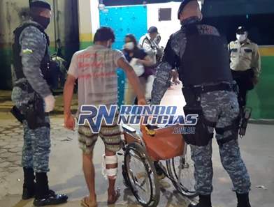 Preso foragido da justiça baleado e refugiado em uma chácara na BR-319  