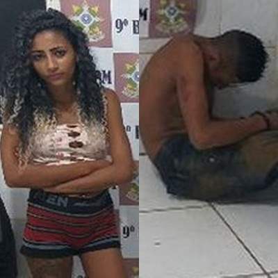 Casal é preso após cometer assalto em estabelecimento comercial na zona sul 