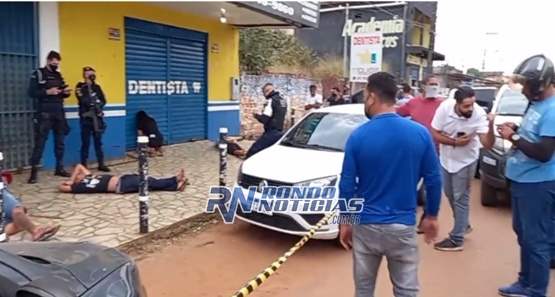 Bando é preso após fuga alucinante e perseguição da Polícia Civil