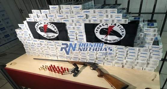 Dono de distribuidora é preso com armas e cigarros contrabandeados
