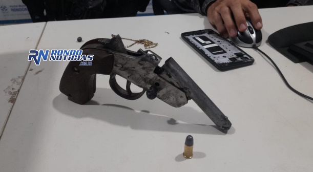 Homem é preso com arma no Cristal do Calama após denúncia em Porto Velho 