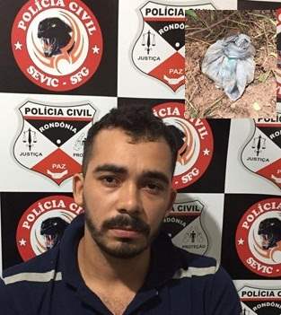 Apenado  é preso após enterrar droga em propriedade rural