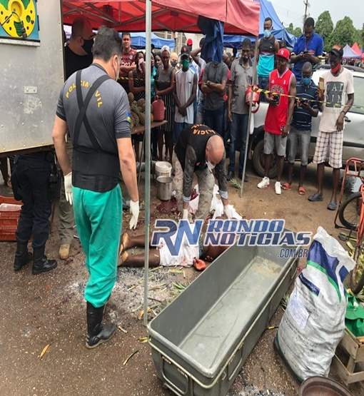 Bandidos executam haitiano enquanto trabalhava em feira livre 