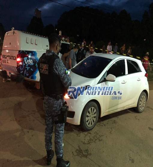 Motorista é executado a tiros dentro de seu carro no centro de Porto Velho