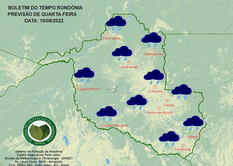 Nova friagem derruba temperaturas em todo o estado nesta quarta-feira
