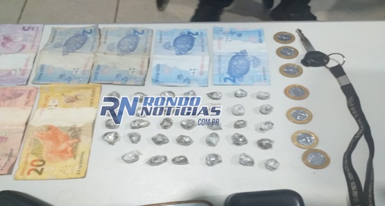 PM prende homem com droga e apetrechos do tráfico na capital