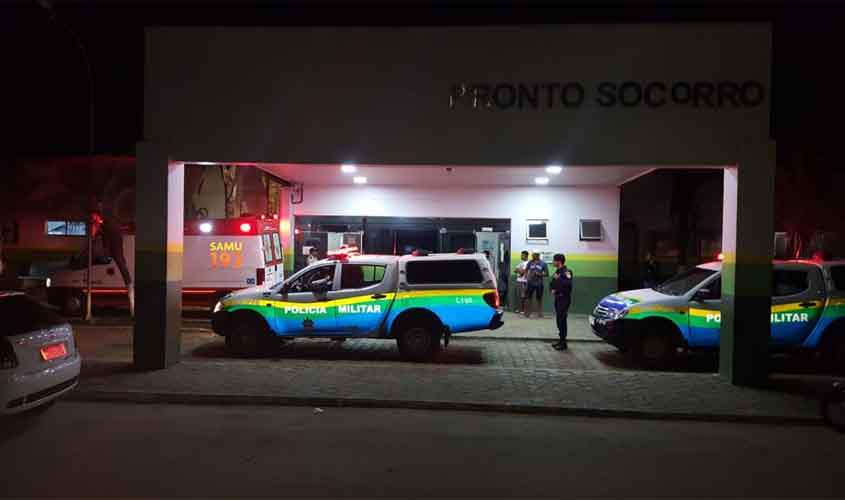 Dupla volta pra casa do Reveillon e um deles sofre atentado a bala