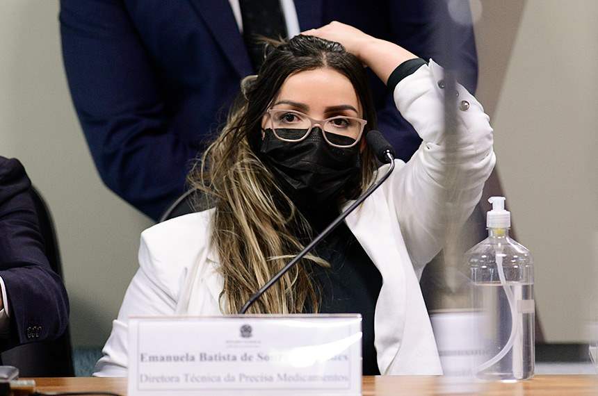 Diretora da Precisa diz que nota com pagamento adiantado era um padrão mundial