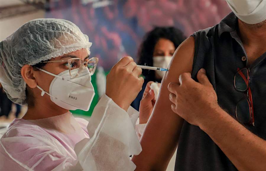 Porto Velho já aplicou 73% do total de doses contra a Covid-19
