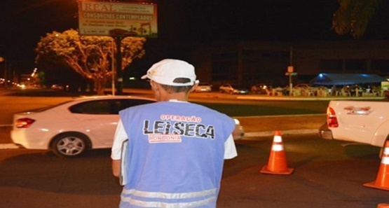 Blitz da Lei Seca prende 131 motoristas dirigindo embriagados em Rondônia