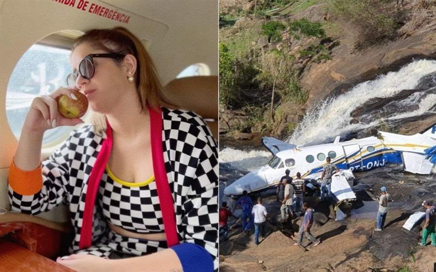 Cemig confirma que avião com Marília Mendonça atingiu cabo de torre de alta tensão