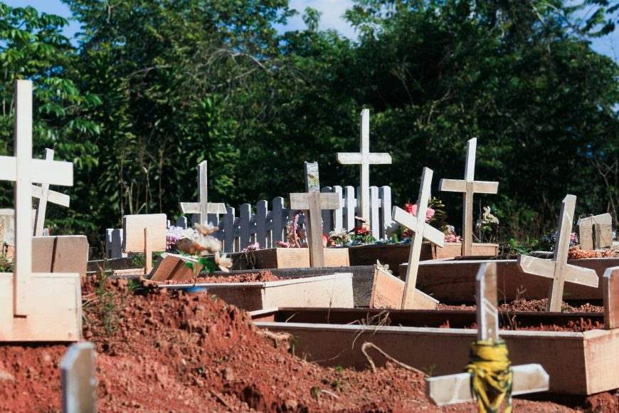  Cemitério da capital sepultou mais de 200 corpos de covid-19 
