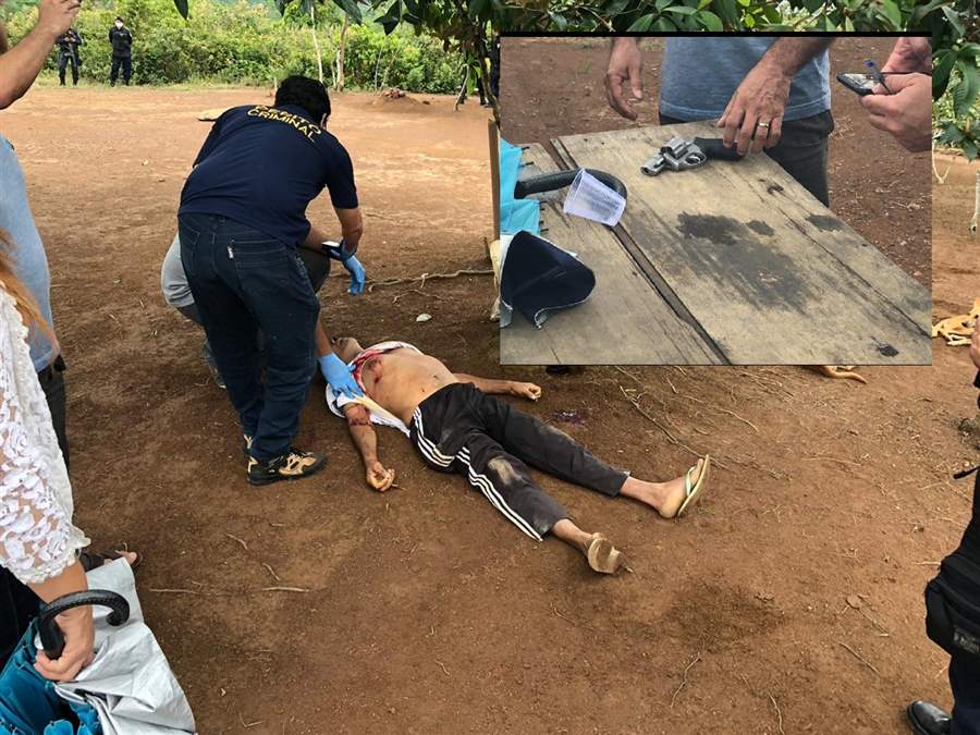 Policial civil mata homem que tentou atacar pastor evangélico, com facão