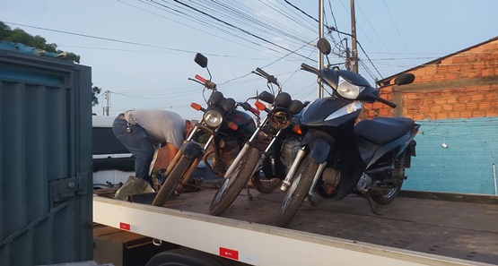 Operação da PC prende dois homens com 12 motocicletas roubadas 