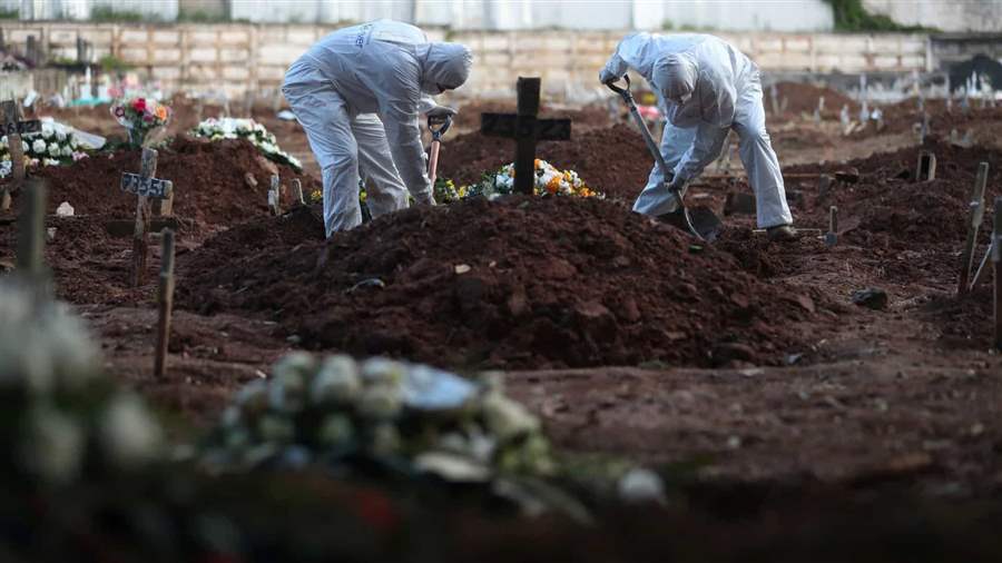 Pandemia: Brasil registra 3.829 mortes por Covid-19 em 24 horas
