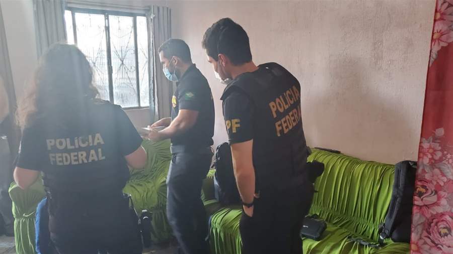 PF prende acusado de exploração sexual de crianças e adolescentes 