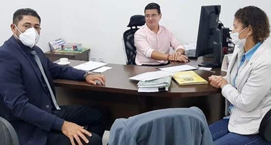 Márcio Pacele se reúne com Semur para tratar sobre demandas de Nova Califórnia