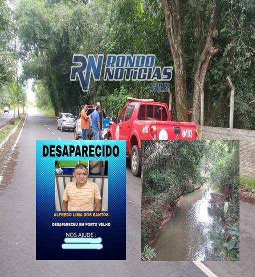 Identificado cadáver de homem que estava desaparecido há 7 dias em Porto Velho