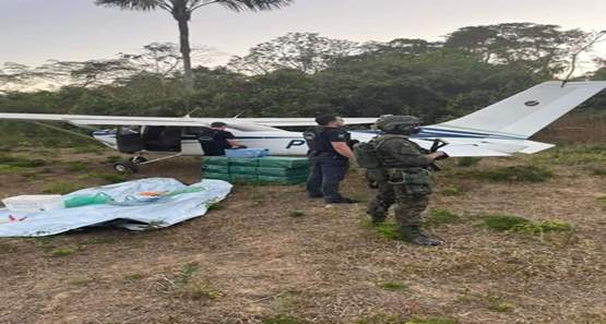 Operação conjunta da PF e FAB apreende quase 324 kg de cocaína em RO