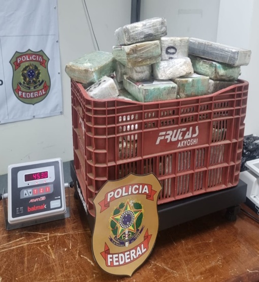 PF deflagra Operação FAST TRACKING e prende casal que enviou 45 kg de cocaína
