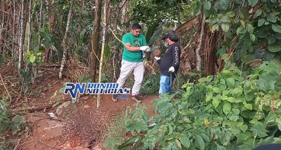 Corpo em estado de decomposição é encontrado em ramal na BR-364