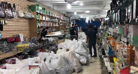 Operação apreende quase nove toneladas de aparelhos irregulares 
