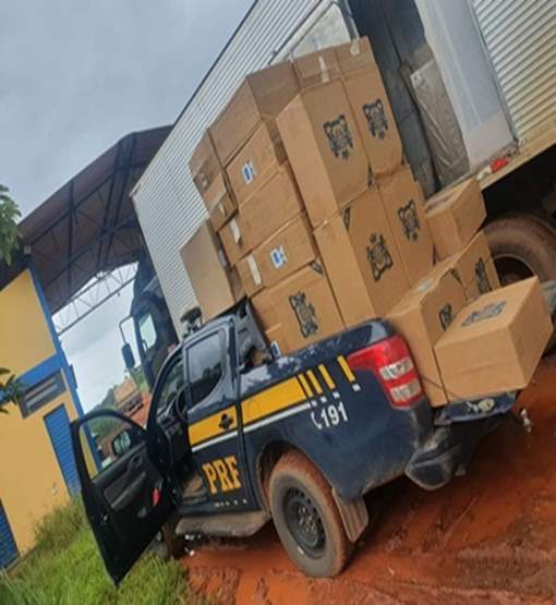  PRF apreende mais de 25 mil maços de cigarros contrabandeados 