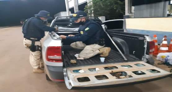PRF apreende quase 57 kg de cocaína considera a maior apreensão no Estado