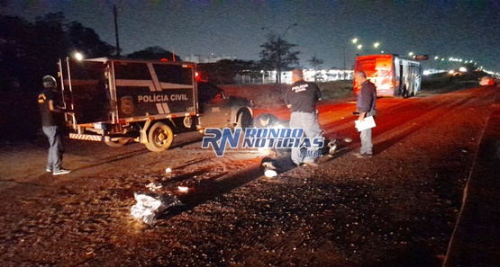  Ônibus atropela e esmaga cabeça de motociclista na Rua da Beira na capital