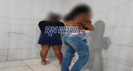Presa em flagrante dupla de mulheres furtando o Porto Velho Shopping