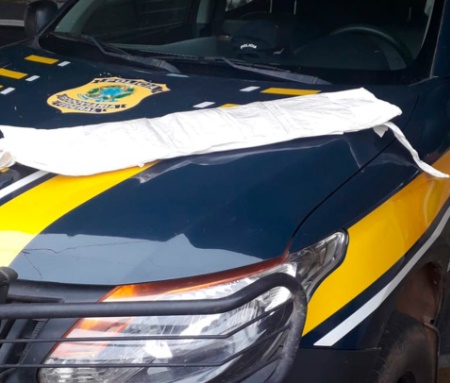Polícia Rodoviária Federal apreende 3,29 Kg de cocaína em ônibus de viagem na BR-364