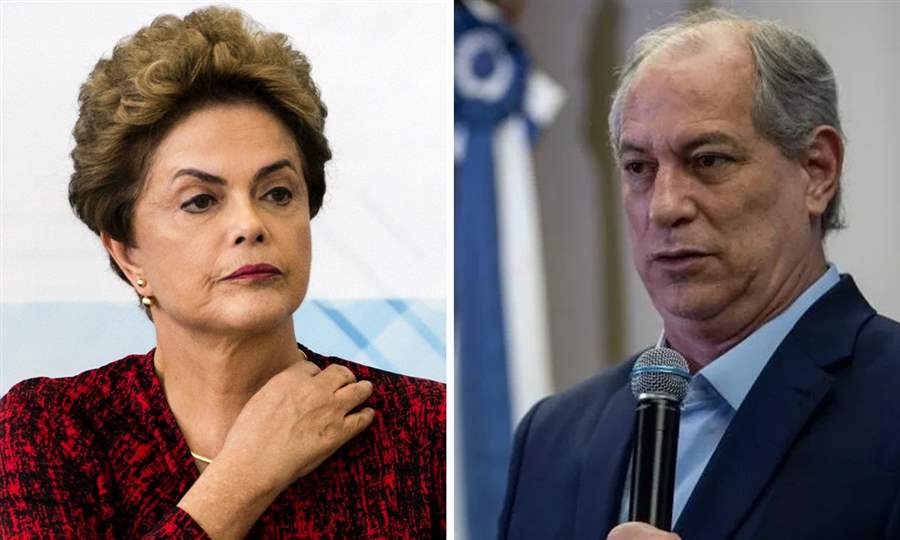 Dilma chama Ciro Gomes de mentiroso nas redes sociais e amplia racha da esquerda