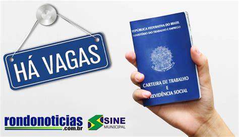 Sine Municipal de Porto Velho oferta vagas em várias profissões; confira