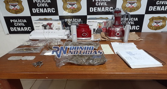 Policiais do DENARC prendem traficante enviando droga pelos Correios em Porto Velho