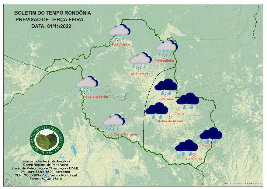 Sipam prevê friagem de forte intensidade a partir dessa terça em Rondônia

