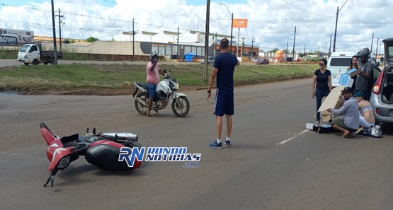 Mulher fica em estado grave após ser atropelada por carro na BR-364
