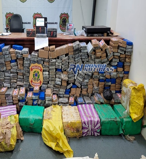 Forças de Segurança de Rondônia apreendem uma tonelada de cocaína
