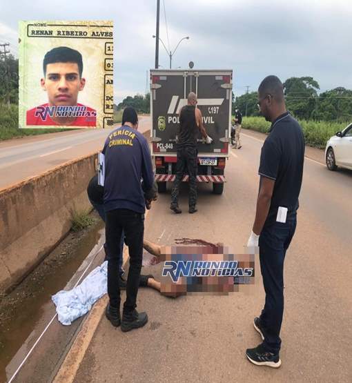 Motociclista bate cabeça contra mureta na BR 364 e morre instantaneamente na capital