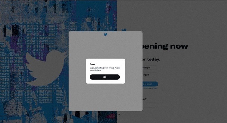 Twitter fica fora do ar e impacta usuários ao redor do mundo na manhã desta quinta-feira
