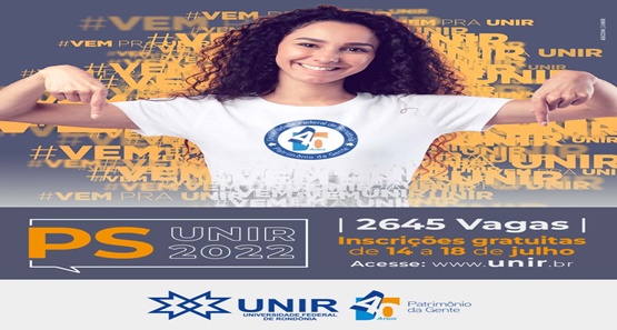Universidade Federal de Rondônia abre 2.645 vagas para cursos de graduação
